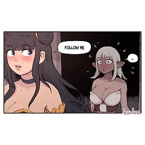 She can't stop cumming~