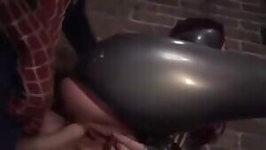 Black Widow Getting Fucked By Spider-Man