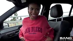 Nia Nacci passenger seat flash