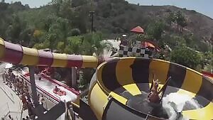 Wet and wild at the waterpark