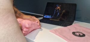 Silicone Fantasy Cum On Feet Fucktoy