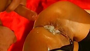 Another one cums on her pussy GIF by