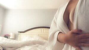 I promised you I’d take this robe off...