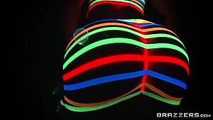 Jada Stevens Blacklight Booty
