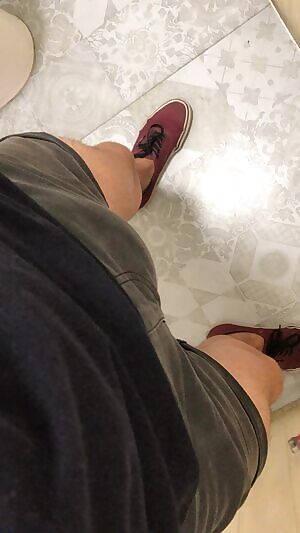 wearing-shorts-at-work bulge 😋