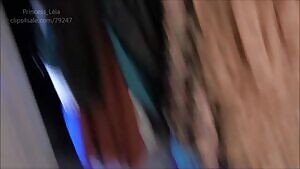 The babysitter caught me