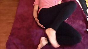 Leggings on off!