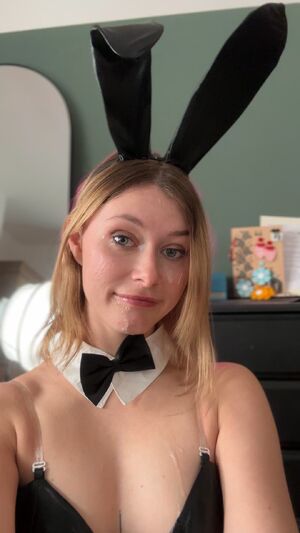 This bunny got the nut!