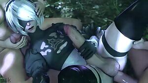 2B in the middle