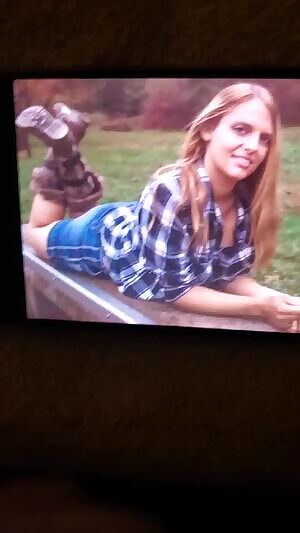 Sexy friend Amber outside