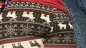 Christmas party leggings and booty 🌲😘💕 Happy Christmas loves