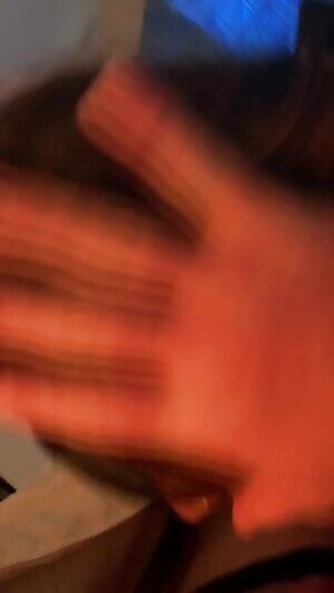 Big White Thug Has Cute Indian Girl Sucking His Dick