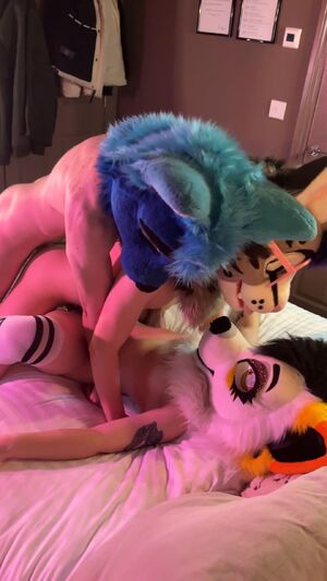 Fursuit Sex Furry Gay Threesome