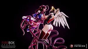 D.Va & Mercy VS Tentacles