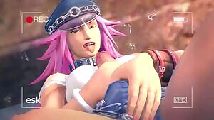 Poison tasting her own load