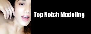Teen likes modeling
