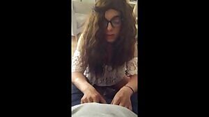 My first post in this subreddit - sucking daddy's cock