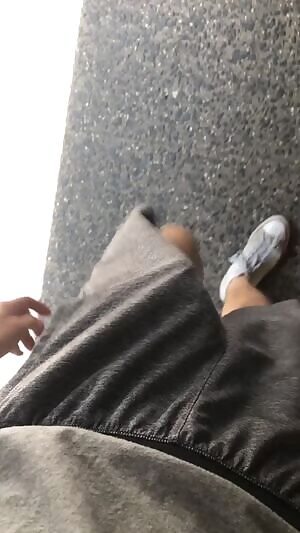 Coming home from the gym.