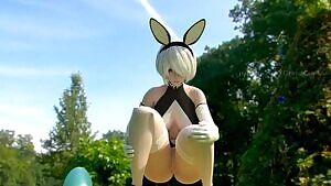 2B Celebrate Easter with Big Eggs