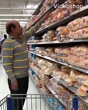 Guy punches people in the face at Walmart