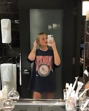 Olivia Holt's Pants-less Selfie