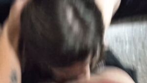 Blowjob ASMR Cumshot Deepthroat Face Smothering