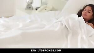 she just wanted to skip school today....but playing sick won't convince anyone