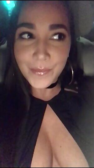 Being sneaky in the backseat