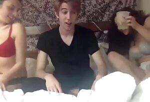 Weekend fun with hot friends !