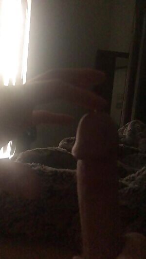 A little pre cum before I make him explode on my face.