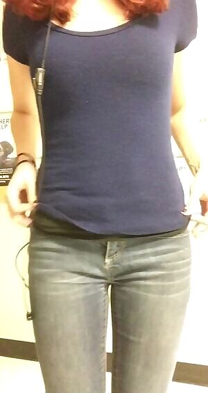 A drop and some flashing in the public access break room at work!