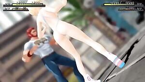 Every female fighting game character needs a special move like this👠💥