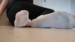 Ankle Socks Dirty Feet Soles Tease