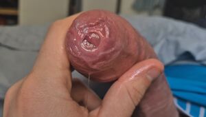 Tight Foreskin (Phimosis) Big Dick Cum