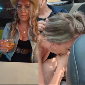In The Car BWC Blowjob DaddysCowgirl