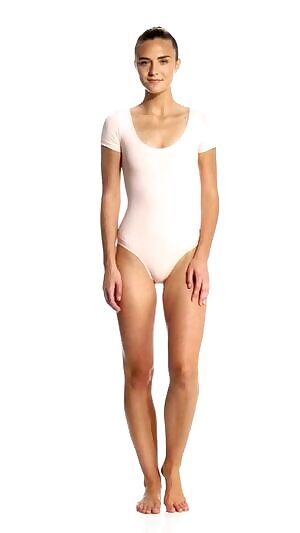 Cream Leotard