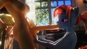 Furry Futa 3D Big Dick Futanari