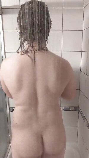 Shower booty shake- who wants this to be their view?