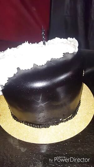 Busty Black Cake