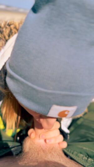 Real Outdoor Enjoyers Blonde Blowjob OnlyFans