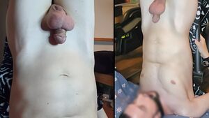 Real Cock BDSM Bondage Cumshot Facial