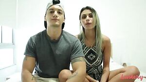 Amateur Girlfriend With Perfect Natural Tits Fucked Hard