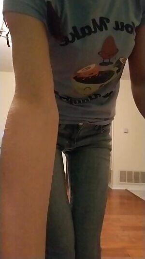 Jeans and a t-shirt f/37