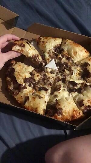 Do you want pizza or head?