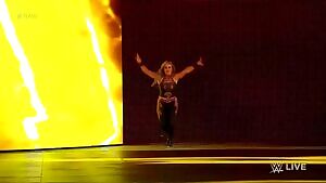 Dana Brooke bounces her way to the ring