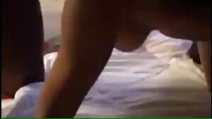 Sexiest Brunette ever Sucking me off while my boy is in her pussy