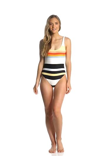 Billabong Women's Baja Break One Piece Swimsuit
