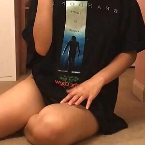 big t shirt + undies is always the way to go