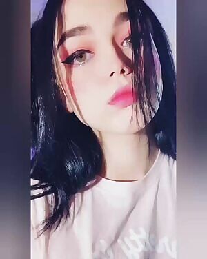 Green eyes, sweet tits and Ahegao