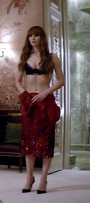 Brightened and tracked this clip of Jennifer Lawrence